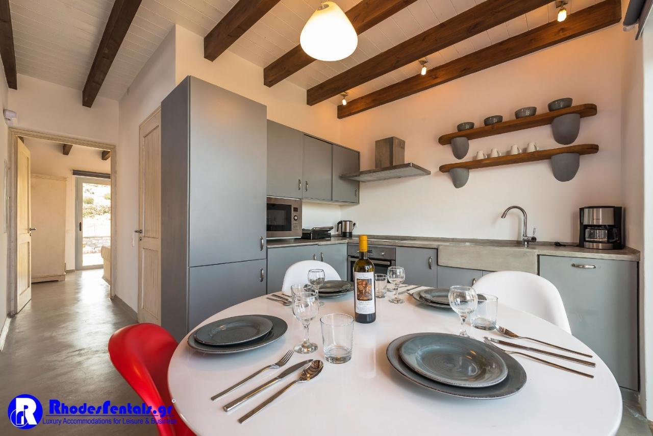 Lindos Seastone Villas Lardos Bagian luar foto