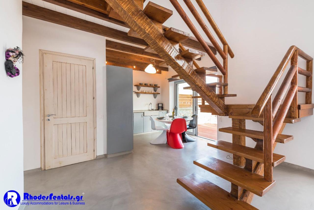 Lindos Seastone Villas Lardos Bagian luar foto