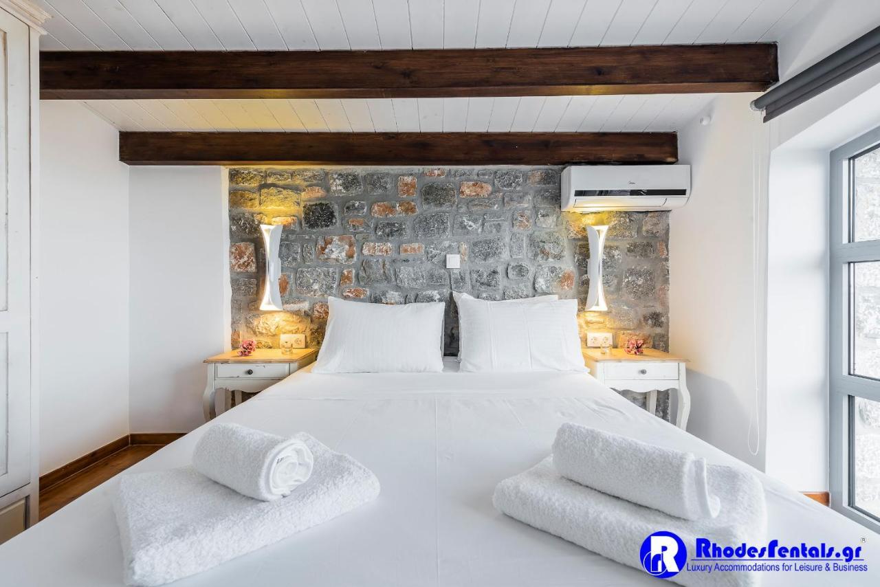 Lindos Seastone Villas Lardos Bagian luar foto