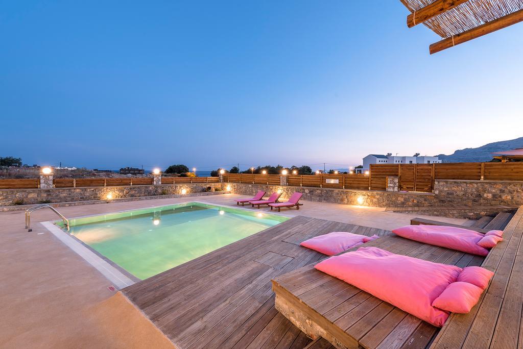 Lindos Seastone Villas Lardos Bagian luar foto