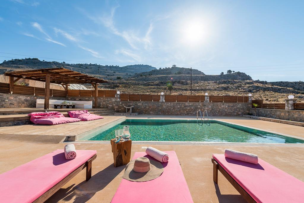 Lindos Seastone Villas Lardos Bagian luar foto