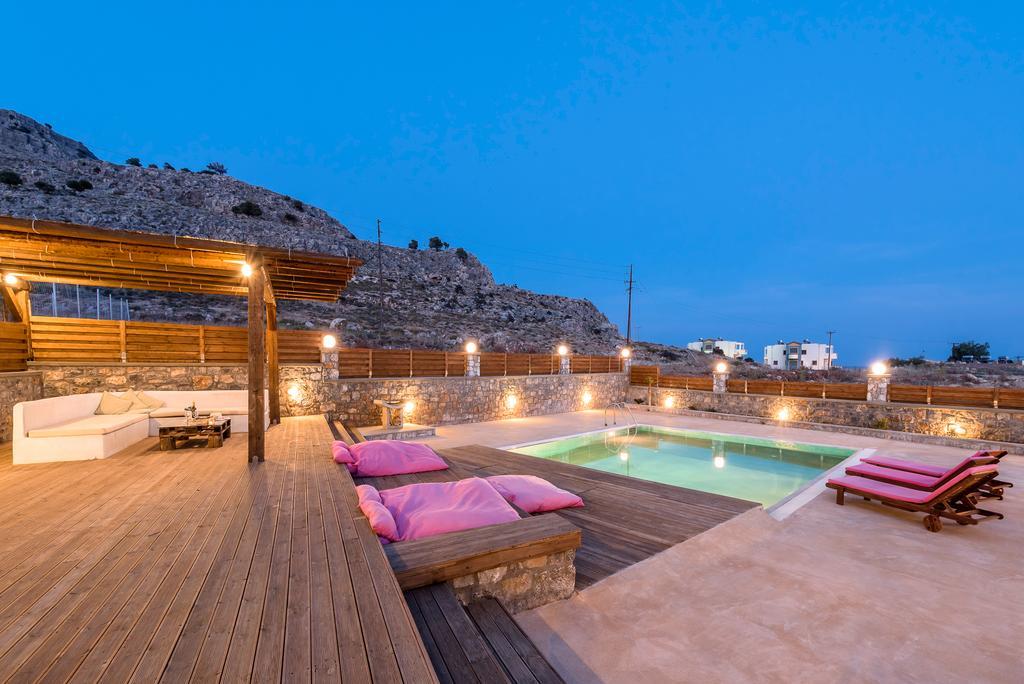 Lindos Seastone Villas Lardos Bagian luar foto