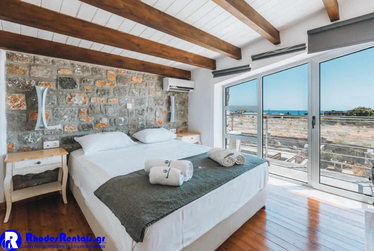 Lindos Seastone Villas Lardos Bagian luar foto